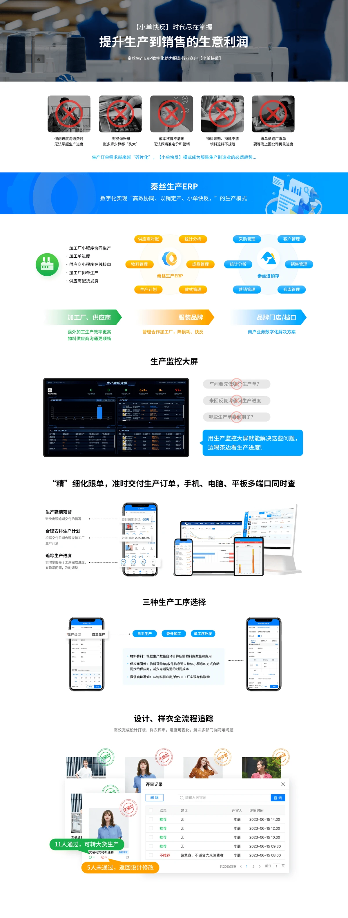 秦丝服装生产供应链快反管理系统（2）